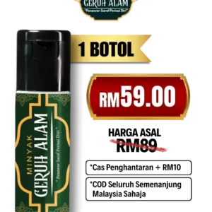 1 BOTOL GERUH ALAM
